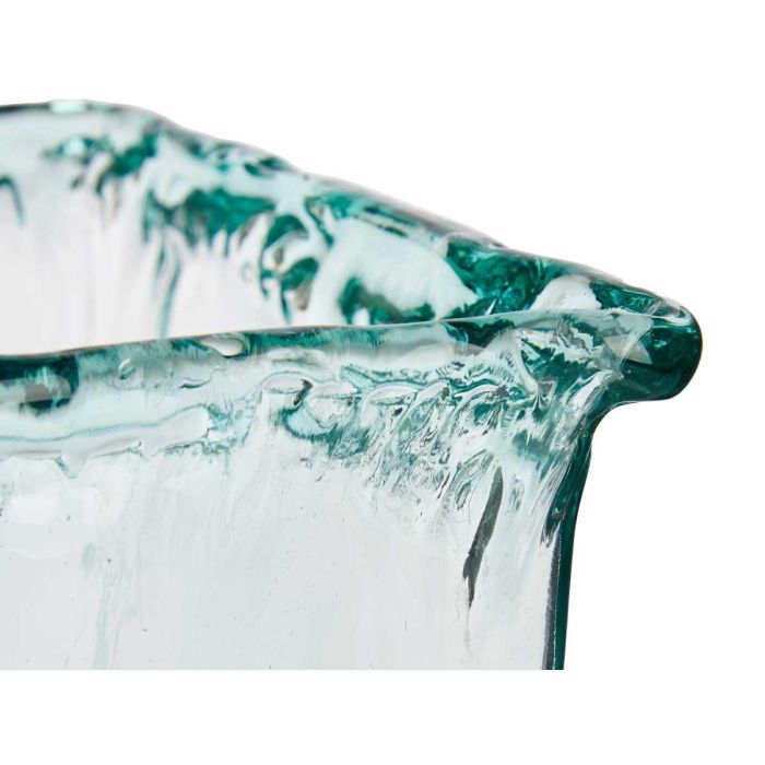 Jarrón de Vidrio Inca 22 cm - Giftdecor, Cristal Reciclado, Transparente 3 Jarrón de Vidrio Inca 22 cm - Giftdecor, Cristal Reciclado, Transparente 3