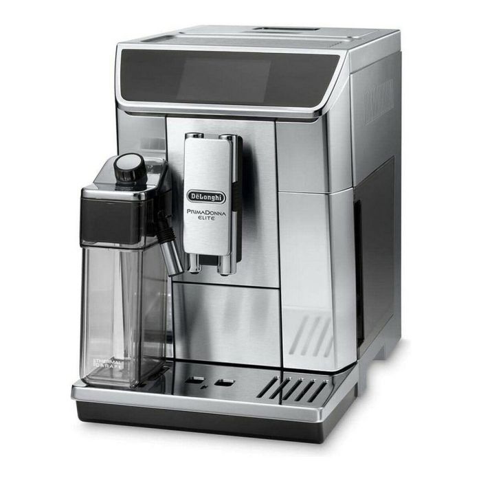 DELONGHI ECAM 650.75.MS Cafetera espresso automática con molinillo PrimaDonna Elite - Acero inoxidable 5