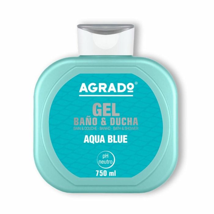 Agrado Gel Baño Aqua Blue 750 mL