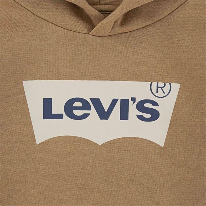 Sudadera con Capucha Niño Levi's Lvb Batwing Screenprint Hoodie Marrón L 1