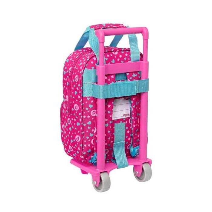 Mochila Escolar con Ruedas Pinypon Azul Rosa 20 x 28 x 8 cm 2 Mochila Escolar con Ruedas Pinypon Azul Rosa 20 x 28 x 8 cm 2