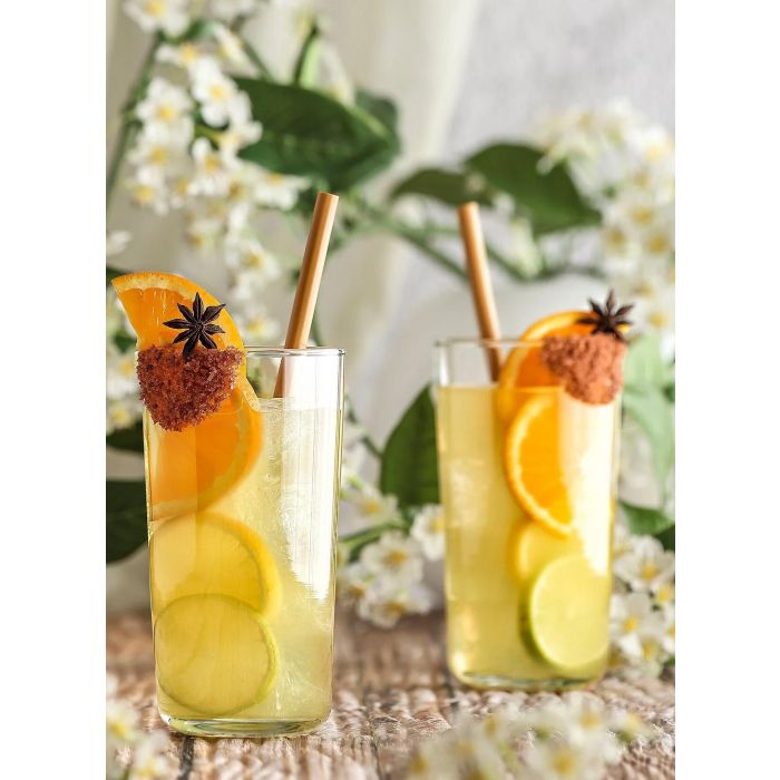 Lav Set 6 Vasos Altos 490cc Assos 14,8 cm Alto 8 cm Ancho (8 Cajas) 5