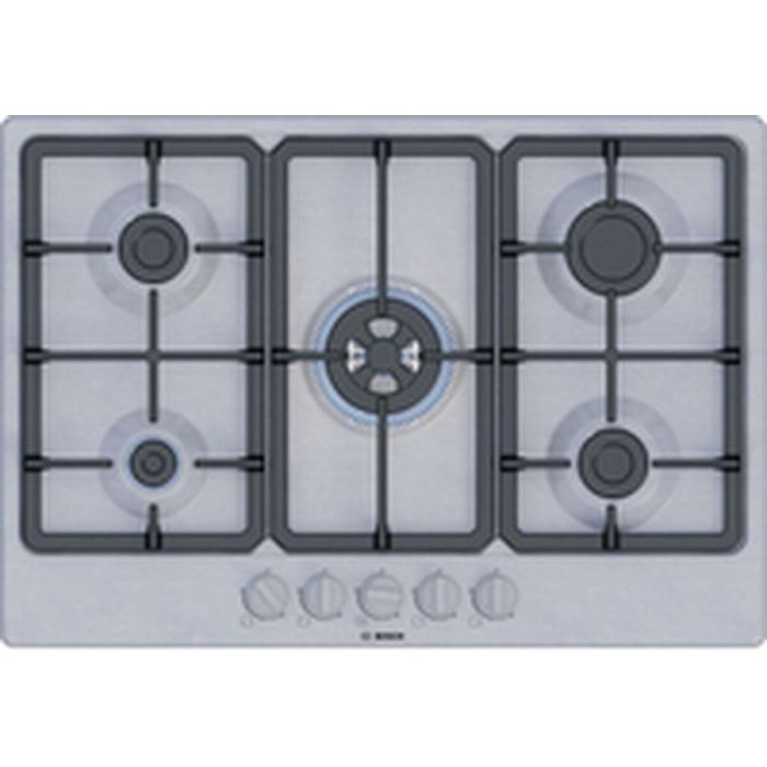 Bosch PGQ7B5K90 Placa de Gas Serie 4 de 5 Fuegos en Acero Inoxidable - 52 x 75 x 4,5 cm 7