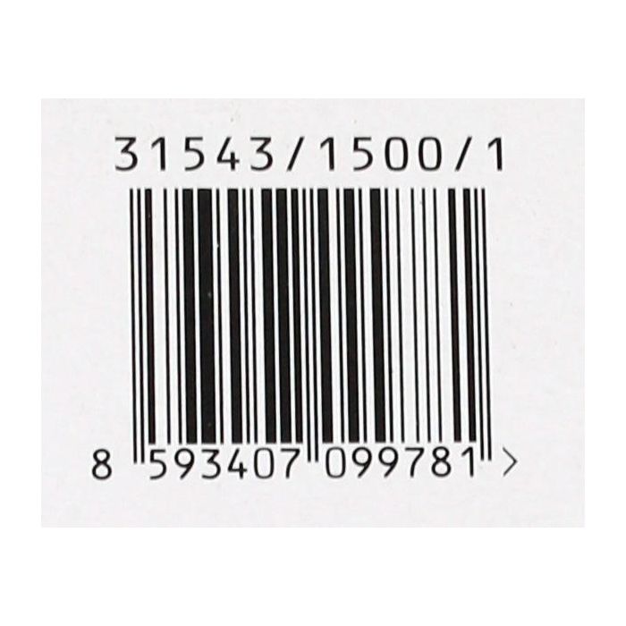 Bohemia Decantador Cristal 1500 ml con Dimensiones 20,5 cm Alto x 19 cm Largo x 7 cm Ancho (6 Unidades)
