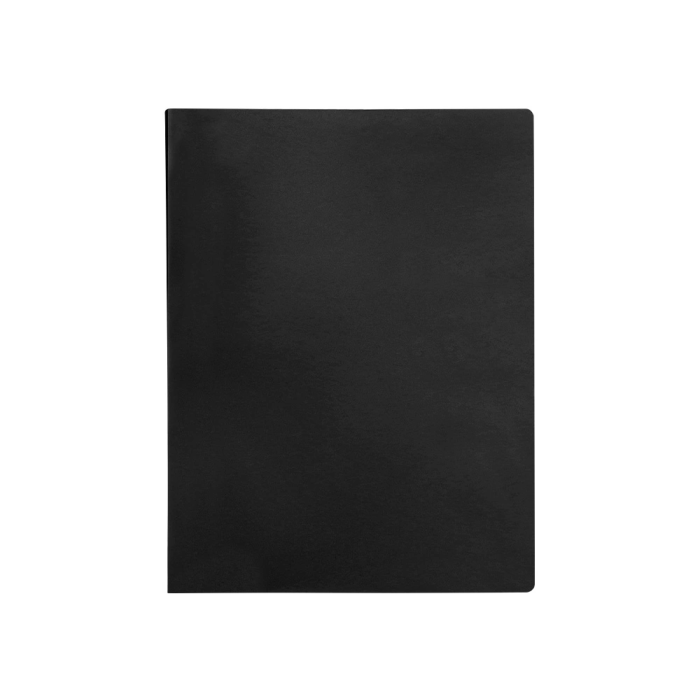 Liderpapel Carpeta Escaparate 37935 Polipropileno DIN A4 Negro Opaco 40 Fundas 2