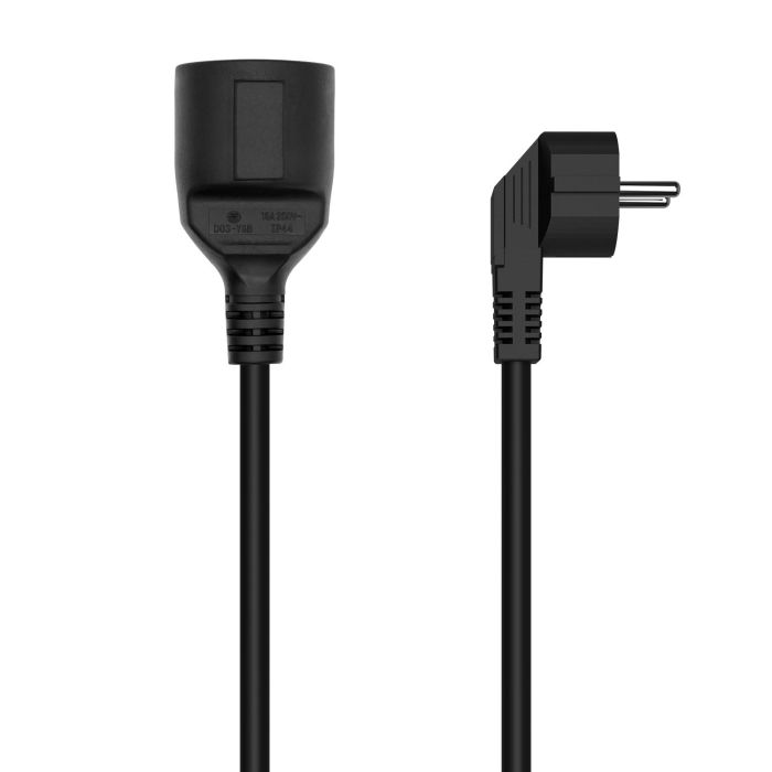 AISENS - CABLE ALARGADOR DE ALIMENTACION SCHUKO, CEE7/M-CEE7/H, NEGRO, 10M AISENS - CABLE ALARGADOR DE ALIMENTACION SCHUKO, CEE7/M-CEE7/H, NEGRO, 10M