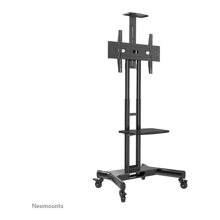 Neomounts NM-M1700BLACK Carrito para Pantallas de 32-75", 50 kg, Altura Ajustable 104-154 cm, VESA 200x200-600x400, Negro 12