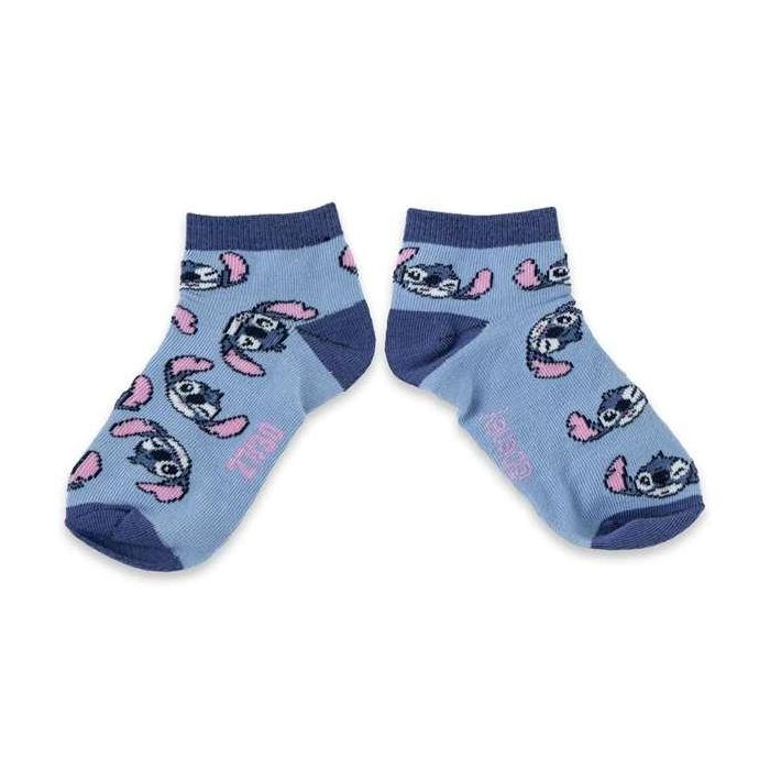 Cerdá Pack Calcetines Tobillero Stitch T.27/30 Multicolor Surtido