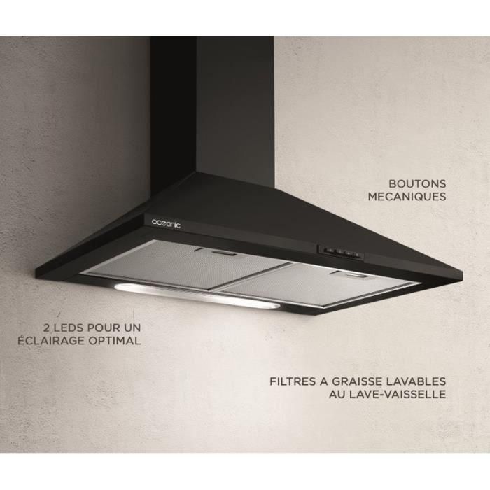 OCEANIC OCEAHP6039B campana piramidal - 60 cm 1 OCEANIC OCEAHP6039B campana piramidal - 60 cm 1