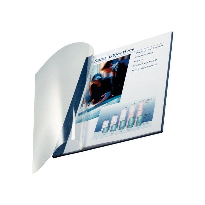 Tapa Leitz Impressbind A4 Flexible Transp. 14 Mm (C) Blanco Caja De 10