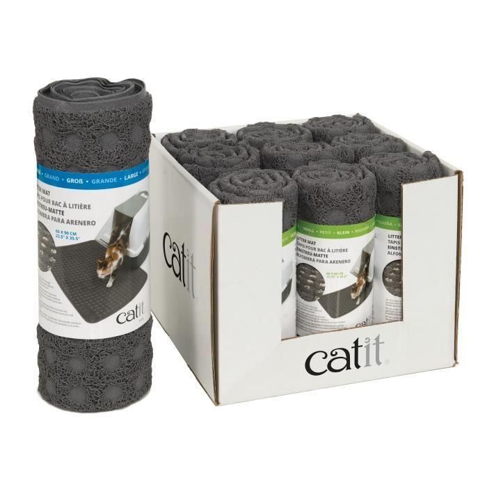 Tapete para caja de arena CAT IT - Grande - 90 x 60 cm (35.5 x 23.5 in) - Para gato 2 Tapete para caja de arena CAT IT - Grande - 90 x 60 cm (35.5 x 23.5 in) - Para gato 2