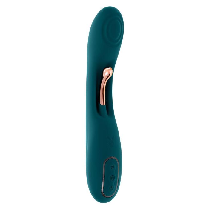 Vibrador Doble Estimulación Evolved Playboy Verde 0 Vibrador Doble Estimulación Evolved Playboy Verde 0