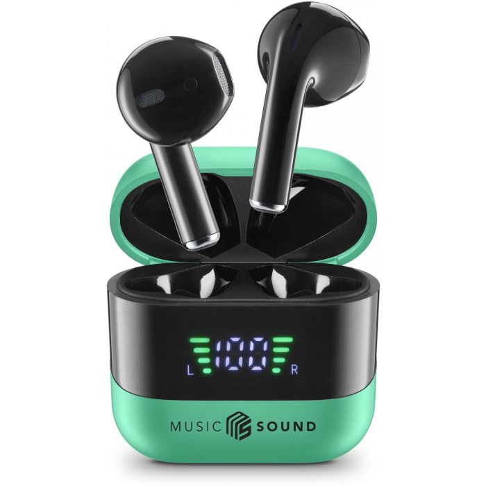Cellularline Music & Sound Bluetooth Earphones Spark Green 0 Cellularline Music & Sound Bluetooth Earphones Spark Green 0