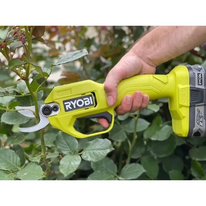 RYOBI Podadora Inalámbrica ONE+ 18V SK5 25mm Hojas Japonesas Acero Carbono Cromo