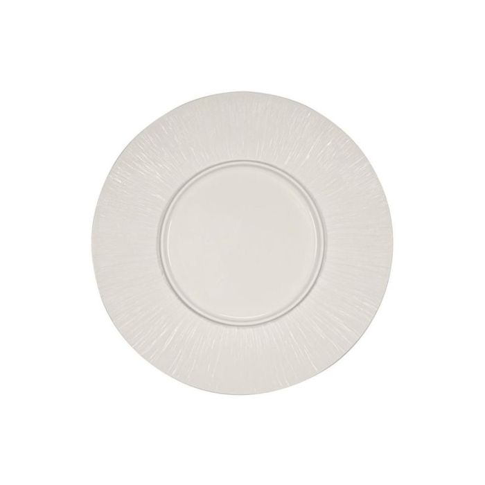 Le coq Plato Doble Cara Relieve Aphros Diámetro 22 cm (6 Unidades) New Bone China