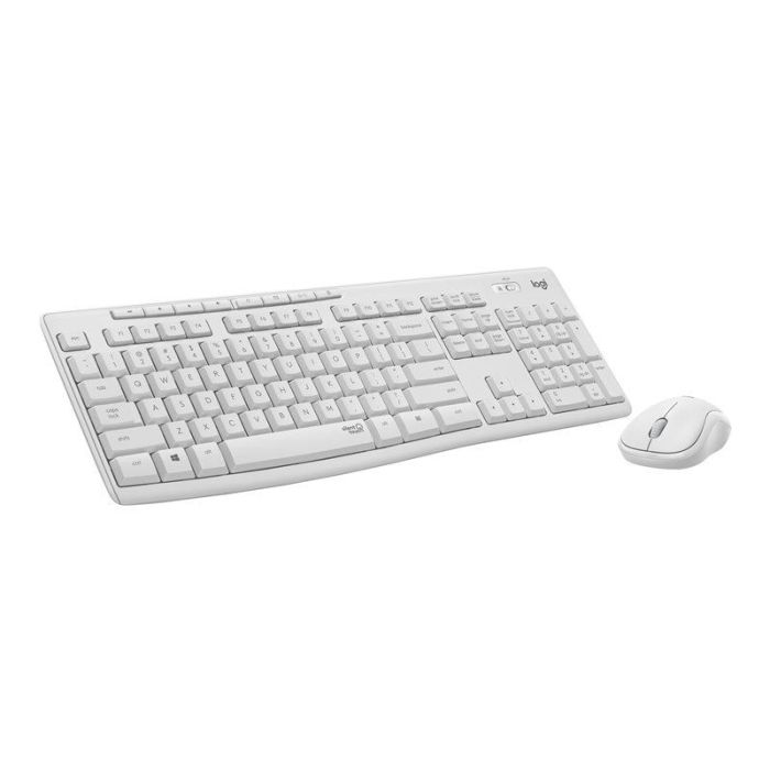 Logitech MK295 Teclado y Ratón Inalámbricos Blanco Apagado Receptor Unifying Francés 2
