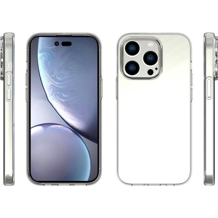 eSTUFF Funda INFINITE VIENNA TPU para iPhone 14 Pro - Transparente, 100% Plástico Reciclado Certificado 1 eSTUFF Funda INFINITE VIENNA TPU para iPhone 14 Pro - Transparente, 100% Plástico Reciclado Certificado 1