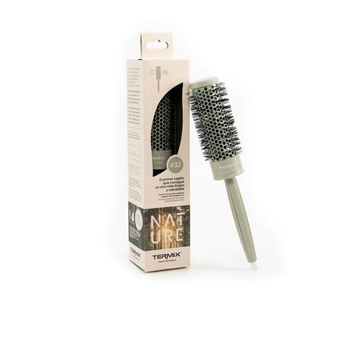 Cepillo Redondo Termix Profesional Nature Ø32 - Alisado Perfecto, Rizos y Ondas - Cabello Brillante Cepillo Redondo Termix Profesional Nature Ø32 - Alisado Perfecto, Rizos y Ondas - Cabello Brillante