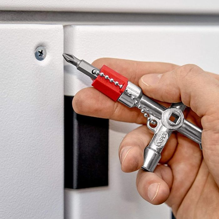 Knipex 001103 Llaves para armarios de control 76mm, para sistemas de gas, agua y electricidad 4 Knipex 001103 Llaves para armarios de control 76mm, para sistemas de gas, agua y electricidad 4