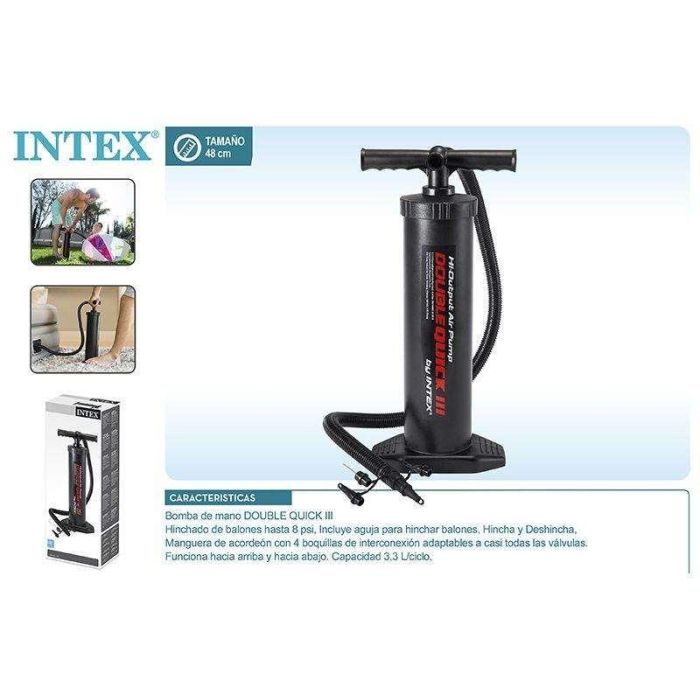 Hinchador manual double quick ii 48 cm 6 Hinchador manual double quick ii 48 cm 6