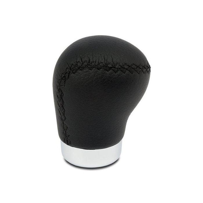 Abc Pomos Pomo Class Corto Negro Gatillo CS10 POM30146 Aluminio PU Simil Piel 30 mm 5