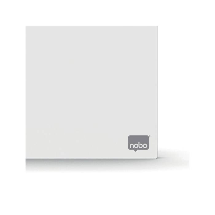 Nobo Pizarra Blanca Magnética Infinity Sin Marco Acero Lacado 900x600 mm 3