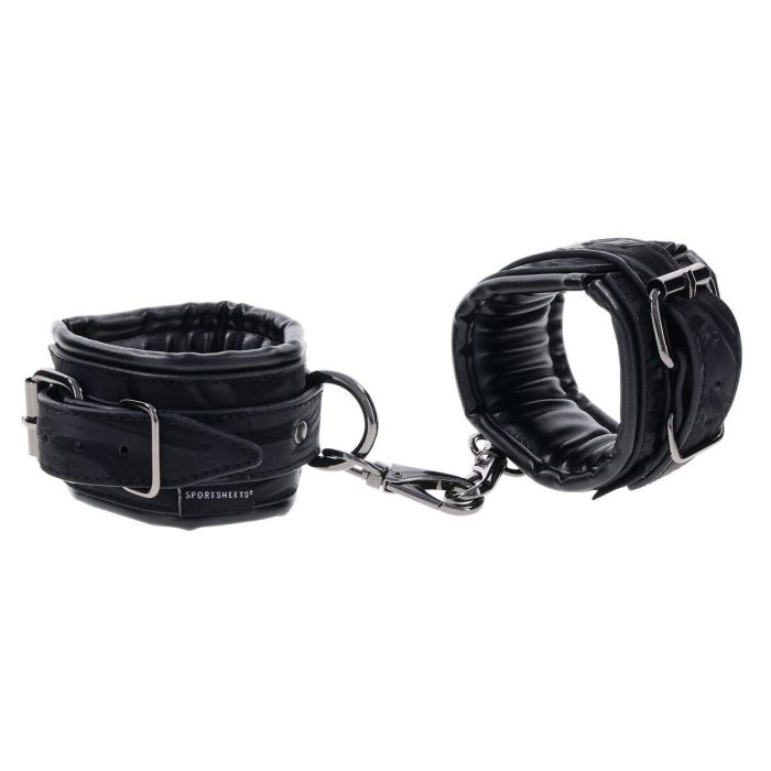 Esposas Sportsheets Velvet Noir Negro 8