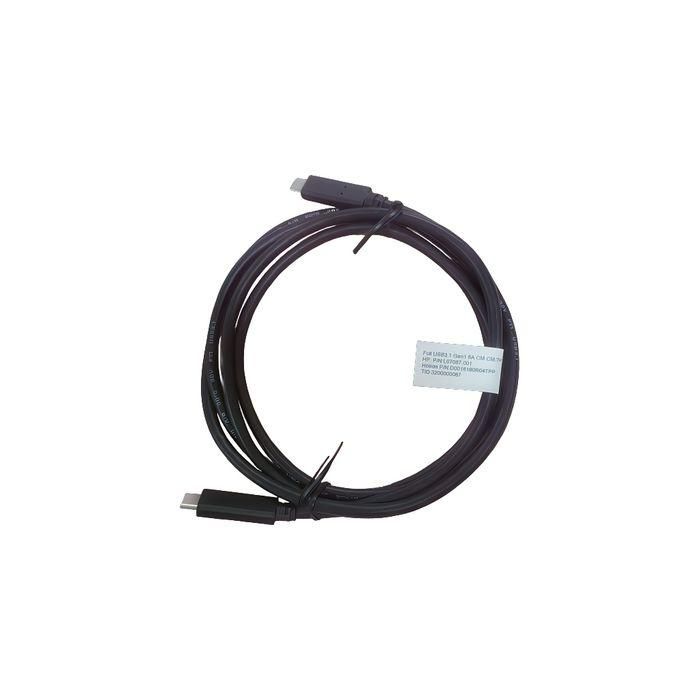 HP Cable USB-C 3.1 Gen1 a USB-C, 20V/5A, 1.8m para Carga y Datos de Alta Velocidad