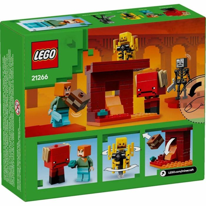 Juego de construccion la batalla de lava del inframundo lego minecraft 7 Juego de construccion la batalla de lava del inframundo lego minecraft 7