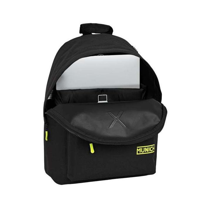 Munich Mochila Basicos para Portatil 14,1" Negro 31x41x16 6 Munich Mochila Basicos para Portatil 14,1" Negro 31x41x16 6