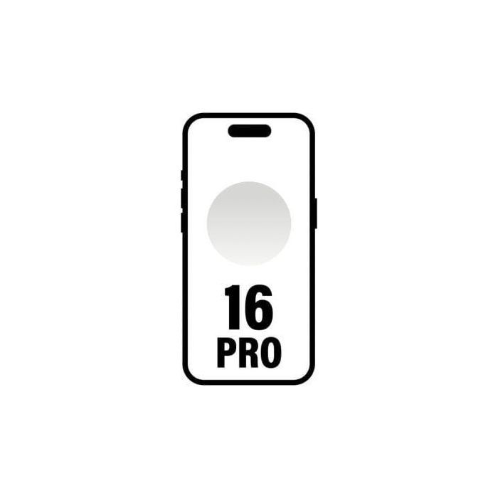 Smartphone Apple iPhone 16 Pro 1TB/ 6.3"/ 5G/ Titanio Blanco Smartphone Apple iPhone 16 Pro 1TB/ 6.3"/ 5G/ Titanio Blanco