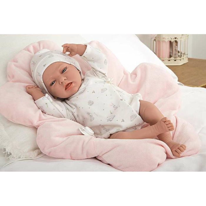Muñeca elegance 40 cm dafne c/saco nube (muñeco con peso) 1 Muñeca elegance 40 cm dafne c/saco nube (muñeco con peso) 1