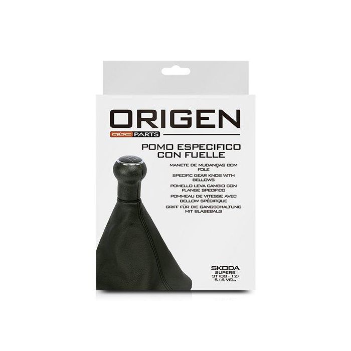 bc corona POM40110 Pomo de Recambio con Fuelle para Skoda Superb 3T 2008-2012 5-6 Velocidades 3 bc corona POM40110 Pomo de Recambio con Fuelle para Skoda Superb 3T 2008-2012 5-6 Velocidades 3
