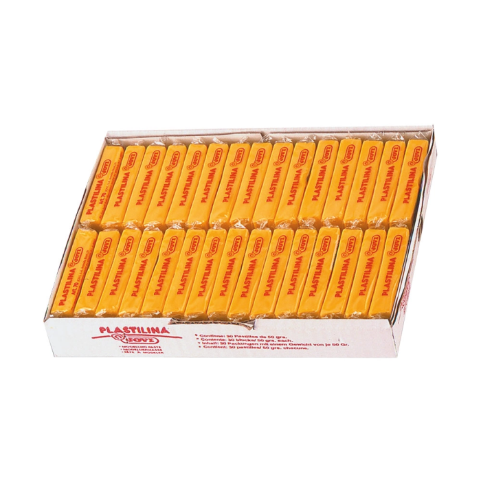 Jovi Plastilina Pastilla 50 gr Colores Surtidos Caja Expositora 30 Ud 1