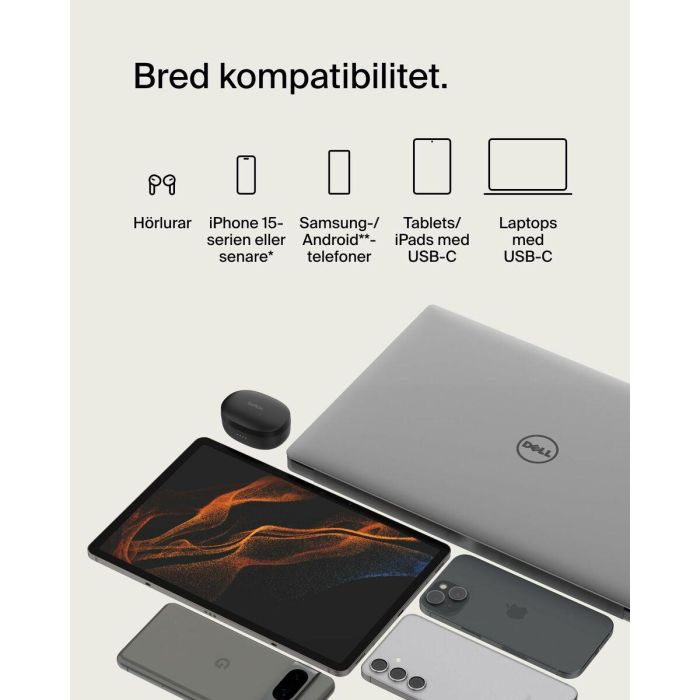 Cable USB-C a USB-C Belkin CAB004BT2MWH Blanco 2 m 4