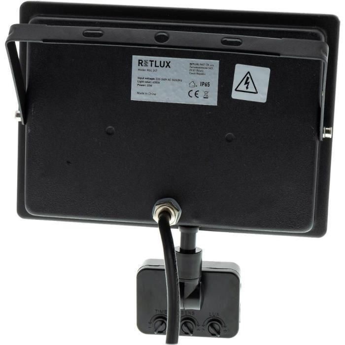 Foco LED con detector de movimiento - RETLUX - RSL 247 3