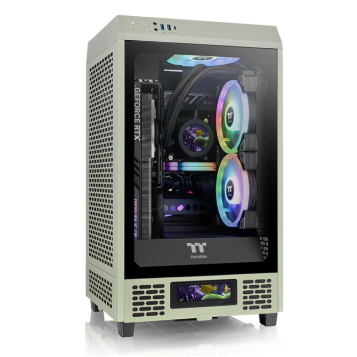 Thermaltake Tower 200 Mini Tower Verde Thermaltake Tower 200 Mini Tower Verde