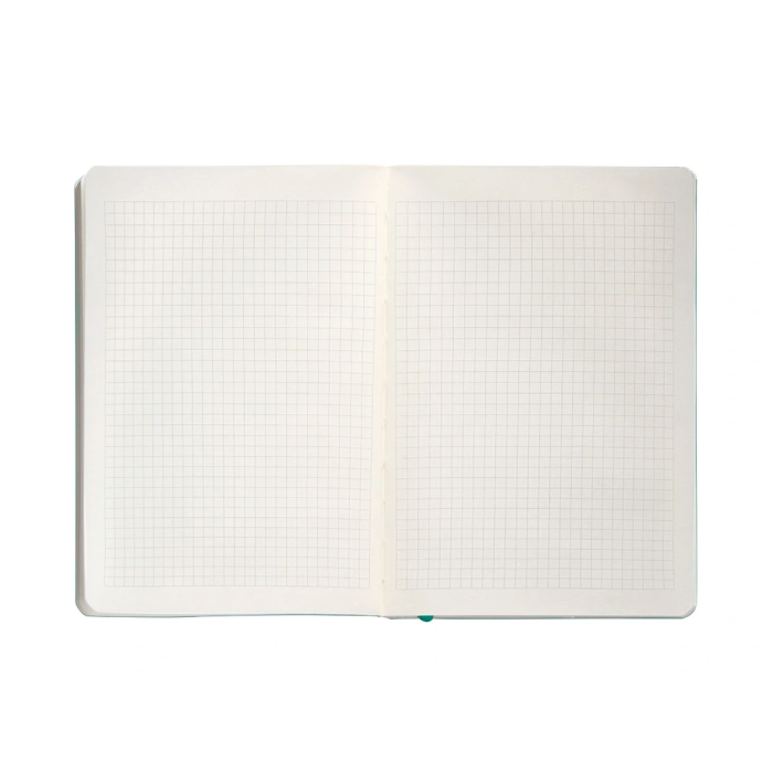 Antartik Cuaderno A5 Tapa Blanda Hojas Cuadriculadas Turquesa 80 Hojas 80gr FSC 7