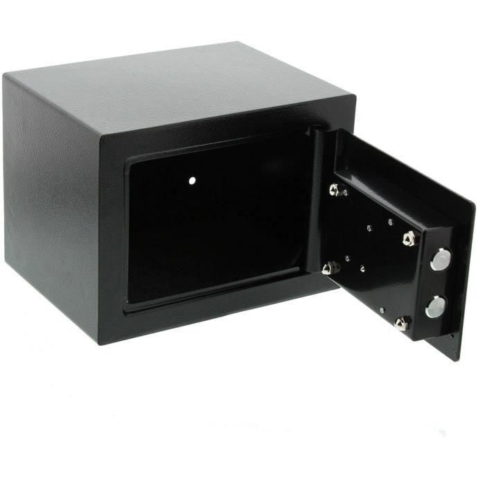 BURG-WÄCHTER S1 K - Caja Fuerte Favor con Cerradura de Seguridad de Doble Bit, Pared Simple Robusta y 2 Llaves 3 BURG-WÄCHTER S1 K - Caja Fuerte Favor con Cerradura de Seguridad de Doble Bit, Pared Simple Robusta y 2 Llaves 3
