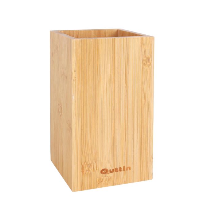 Quttin Porta Utensilios de Bambú, 10.5 x 18 cm (12 Unidades)