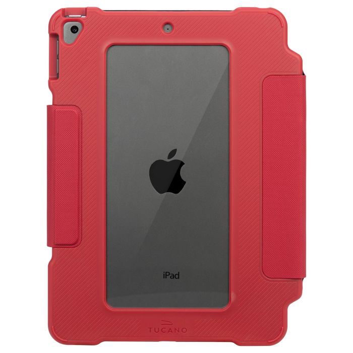 Tucano Alunno IPD1022ALNP-R Funda Antigolpes para iPad 10.9 pulgadas (7th, 8th, 9th y 10th gen) Modo Espera, Color Rojo