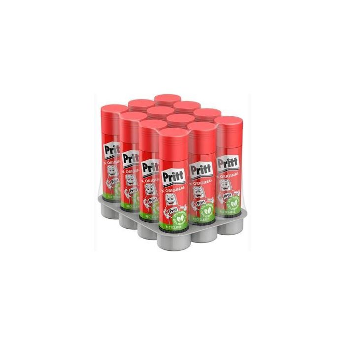 Pritt Pegamento En Barra 22 gr Transparente Pack -12 Ud- Pritt Pegamento En Barra 22 gr Transparente Pack -12 Ud-