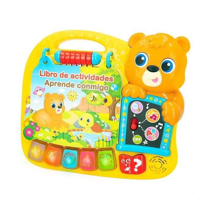 Libro interactivo actividades con luz, sonidos y melodias. 29x5.5x26.5 cm Libro interactivo actividades con luz, sonidos y melodias. 29x5.5x26.5 cm