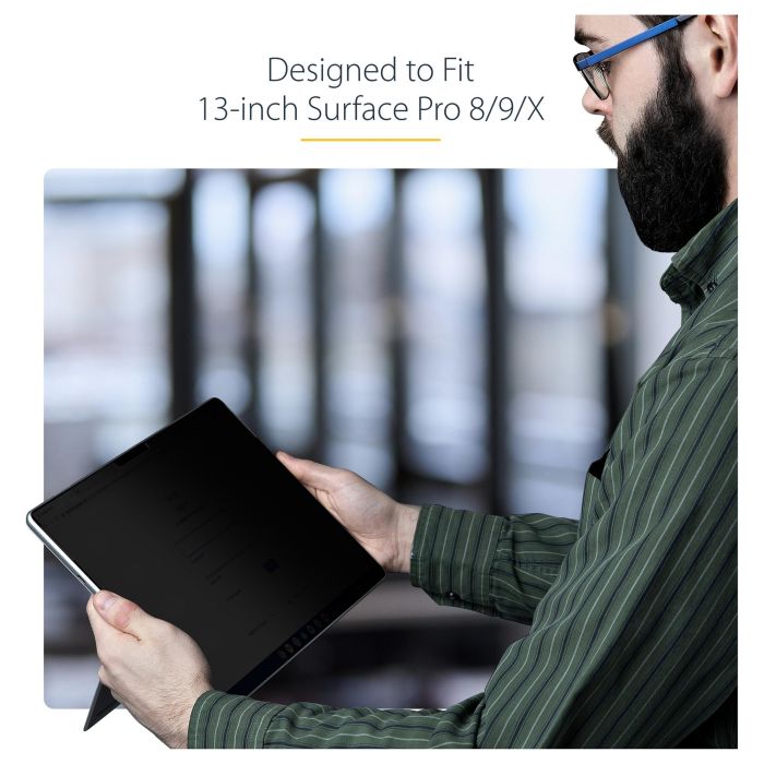 Soporte para Portátil Startech 13SP-PRIVACY-SCREEN Plástico 19