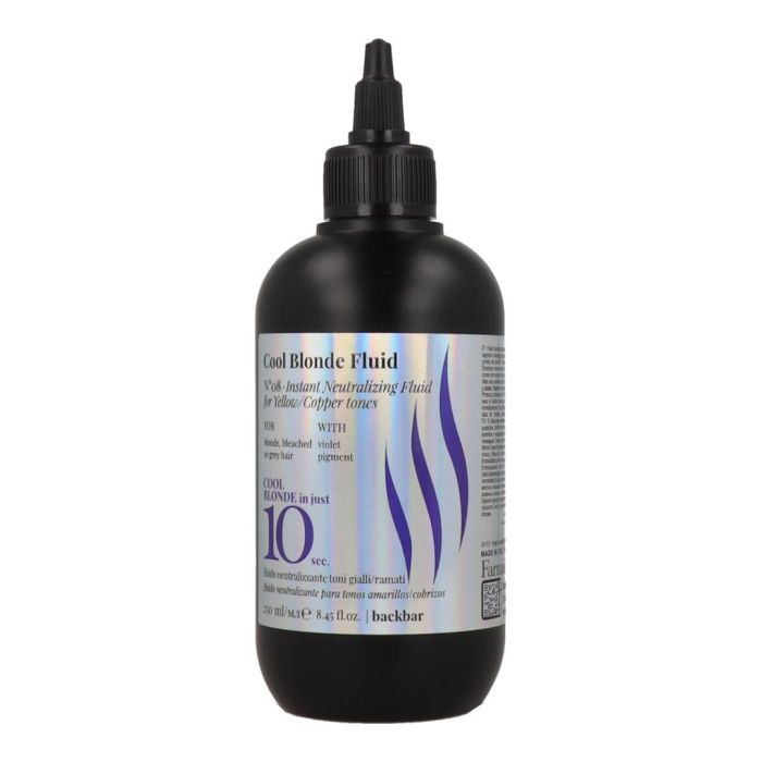 Farmavita Nº08 Fluido Neutralizante Instantáneo Para Rubios Fríos 250 ml