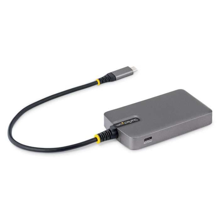 Hub USB Startech 5G4AC-USB-C-HUB Gris 7 Hub USB Startech 5G4AC-USB-C-HUB Gris 7
