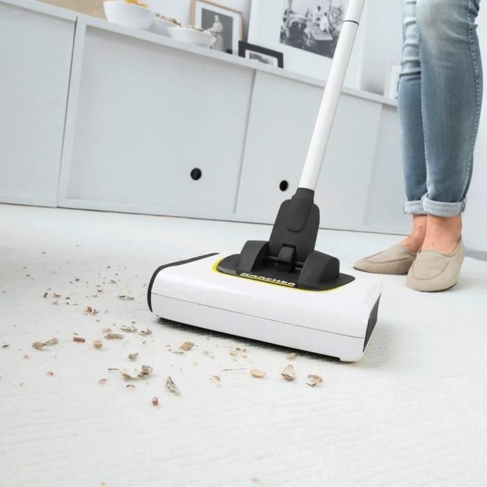 NUEVO KARCHER KB 5 - Escoba eléctrica inalámbrica - Autonomía de la batería 30 min en suelos duros (20 min en alfombra) - Compacta y ligera 1,2 Kg 1 NUEVO KARCHER KB 5 - Escoba eléctrica inalámbrica - Autonomía de la batería 30 min en suelos duros (20 min en alfombra) - Compacta y ligera 1,2 Kg 1