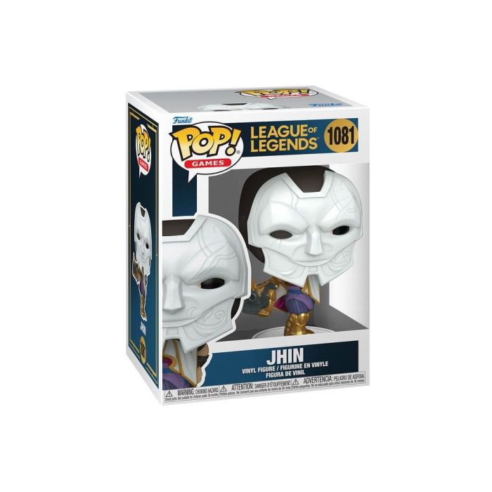 Funko Pop League of Legends Jhin - Figura de Vinilo de 9cm con Caja Original Funko Pop League of Legends Jhin - Figura de Vinilo de 9cm con Caja Original