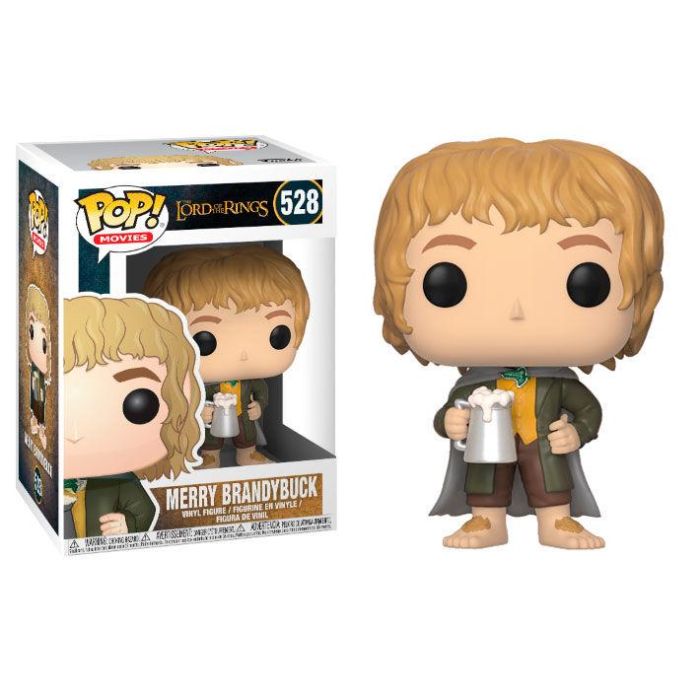 Funko POP! Lord of the Rings: Merry Brandybuck Figura de Vinilo Coleccionable 9cm