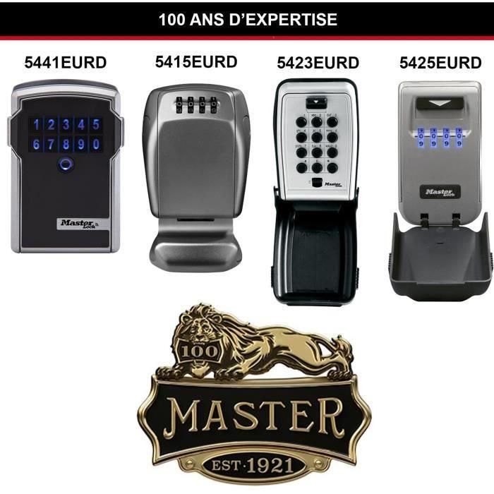 Caja de teclas Mural Masterlock 5423eurd - Botones de presentación - Seleccione Acceso: comparta sus teclas de manera segura 5 Caja de teclas Mural Masterlock 5423eurd - Botones de presentación - Seleccione Acceso: comparta sus teclas de manera segura 5